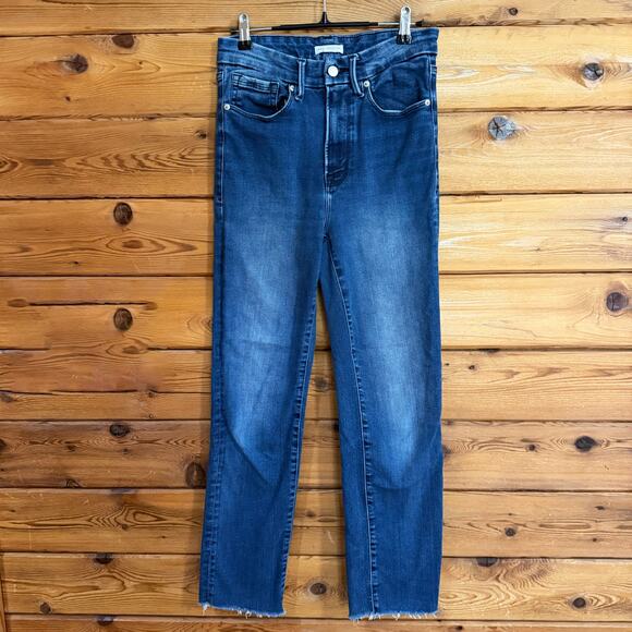 Good American Always Fit Straight Leg Jeans size 6-12 - Picture 1 of 7